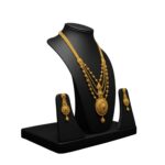 Classic Regal Layered Gold Necklace Set by Tarasha Jewels - Image 3