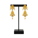 Regal Festival Jhumka Earrings by Tarasha Jewels - Image 2