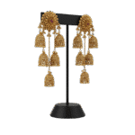 Jaipur Celebration Multi-Jhumka Earrings by Tarasha Jewels - Image 2