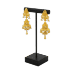 Regal Festival Jhumka Earrings by Tarasha Jewels - Image 3