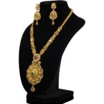 Majestic Mandala Gold Necklace Set by Tarasha Jewels - Image 2