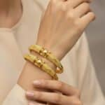 Classic Heritage Gold Bangles by Tarasha Jewels